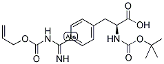 BOC-L-PHE(4-AMIDINO-ALLOC) 结构式