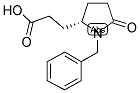 (S)-BENZYL-5-CARBOXYETHYL-2-PYRROLIDINONE 结构式