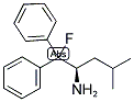 (R)-(+)-2-AMINO-1-FLUORO-4-METHYL-1,1-DIPHENYLPENTANE 结构式