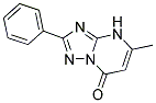5-METHYL-2-PHENYL[1,2,4]TRIAZOLO[1,5-A]PYRIMIDIN-7(4H)-ONE 结构式
