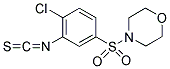 4-(4-CHLORO-3-ISOTHIOCYANATO-BENZENESULFONYL)-MORPHOLINE 结构式