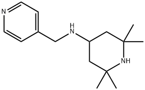 PYRIDIN-4-YLMETHYL-(2,2,6,6-TETRAMETHYL-PIPERIDIN-4-YL)-AMINE 结构式