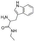 2-AMINO-N-ETHYL-3-(1 H-INDOL-3-YL)-PROPIONAMIDE 结构式