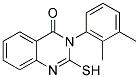 3-(2,3-DIMETHYL-PHENYL)-2-MERCAPTO-3H-QUINAZOLIN-4-ONE 结构式