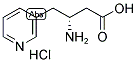 (R)-3-AMINO-4-(3-PYRIDYL)BUTANOIC ACID HYDROCHLORIDE 结构式