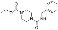 ETHYL 4-(N-BENZYLCARBAMOYL)PIPERAZINECARBOXYLATE 结构式