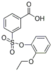 3-(2-ETHOXY-PHENOXYSULFONYL)-BENZOIC ACID 结构式