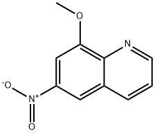 8-METHOXY-6-NITROQUINOLINE 结构式