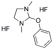 1,3-Dimethyl-2-phenoxyimidazolidinium hydrogen di fluoride 结构式