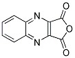 FURO[3,4-B]QUINOXALINE-1,3-DIONE 结构式