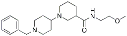 1-(1-BENZYLPIPERIDIN-4-YL)-N-(2-METHOXYETHYL)PIPERIDINE-3-CARBOXAMIDE 结构式