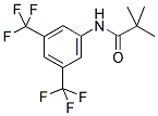 3',5'-Bis(trifluoromethyl)-2,2,2-trimethylacetanilide 结构式