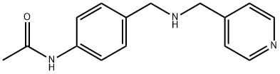 N-(4-([(PYRIDIN-4-YLMETHYL)-AMINO]-METHYL)-PHENYL)-ACETAMIDE 结构式