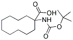 BOC-1-AMINO-1-CYCLODECANECARBOXYLIC ACID 结构式