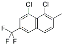 1,8-DICHLORO-2-METHYL-6-(TRIFLUOROMETHYL)NAPHTHALENE 结构式