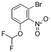 3-(DIFLUOROMETHOXY)-2-NITRO-BROMOBENZENE 结构式