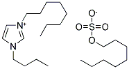 1-METHYL-3-OCTYLIMIDAZOLIUM OCTYLSULFATE 结构式