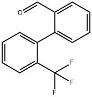 2'-(三氟甲基)-[1,1'-联苯]-2-甲醛 结构式