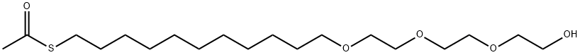 22-KETO-21-THIA-3,6,9-TRIOXATRICOSAN-1-OL 结构式
