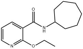 N-CYCLOHEPTYL-2-ETHOXYNICOTINAMIDE 结构式