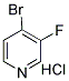 3-氟-4-溴吡啶盐酸盐 结构式
