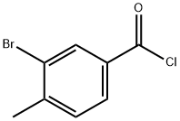 3-溴-4-甲基苯甲酰氯 结构式