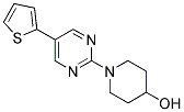 1-(5-THIEN-2-YLPYRIMIDIN-2-YL)PIPERIDIN-4-OL 结构式