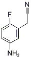 5-AMINO-2-FLUOROPHENYLACETONITRILE 结构式