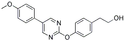 2-(4-([5-(4-METHOXYPHENYL)PYRIMIDIN-2-YL]OXY)PHENYL)ETHANOL 结构式