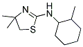 (4,4-DIMETHYL-4,5-DIHYDRO-THIAZOL-2-YL)-(2-METHYL-CYCLOHEXYL)-AMINE 结构式