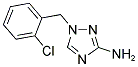 1-(2-CHLORO-BENZYL)-1H-[1,2,4]TRIAZOL-3-YLAMINE 结构式