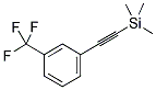 1[(TRIMETHYLSILYL)ETHYNYL]-3-TRIFLUOROMETHYLBENZENE 结构式