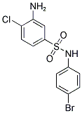 3-AMINO-N-(4-BROMO-PHENYL)-4-CHLORO-BENZENESULFONAMIDE 结构式