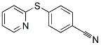 4-(PYRIDIN-2-YLTHIO)BENZONITRILE 结构式