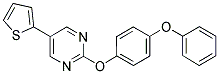 2-(4-PHENOXYPHENOXY)-5-THIEN-2-YLPYRIMIDINE 结构式