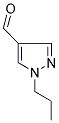 1-正丙基-吡唑-4-甲醛 结构式