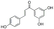 1-(3,5-DIHYDROXYPHENYL)-3-(4-HYDROXYPHENYL)PROP-2-EN-1-ONE 结构式