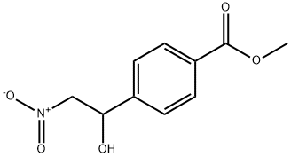 METHYL 4-(1-HYDROXY-2-NITROETHYL)BENZENECARBOXYLATE 结构式