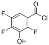 3-HYDROXY-2,4,5-TRIFLUOROBENZOYL CHLORIDE 结构式