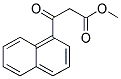 3-萘-3-氧丙酸甲酯 结构式
