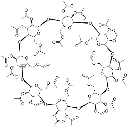 OCTAKIS (2,3,6-TRI-O-ACETYL)-GAMMA-CYCLODEXTRIN 结构式