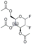 FLUORO 2-DEOXY-2-FLUORO-3,4,6-TRI-O-ACETYL-D-GLUCOSE 结构式