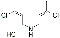 BIS-(3-CHLORO-BUT-2-ENYL)-AMINEHYDROCHLORIDE 结构式