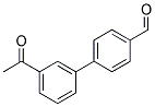 3'-ACETYL-BIPHENYL-4-CARBALDEHYDE 结构式