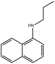 N-丙基萘-1-胺 结构式
