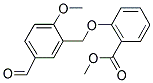 2-(5-FORMYL-2-METHOXY-BENZYLOXY)-BENZOIC ACID METHYL ESTER 结构式