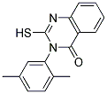 3-(2,5-DIMETHYLPHENYL)-2-MERCAPTOQUINAZOLIN-4(3H)-ONE 结构式