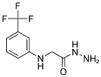 (3-TRIFLUOROMETHYL-PHENYLAMINO)-ACETIC ACID HYDRAZIDE 结构式