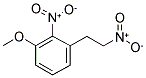 1-(3-METHOXY-2-NITROPHENYL)-2-NITROETHANE 结构式