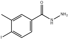 4-碘-3-甲基苯甲酰肼 结构式